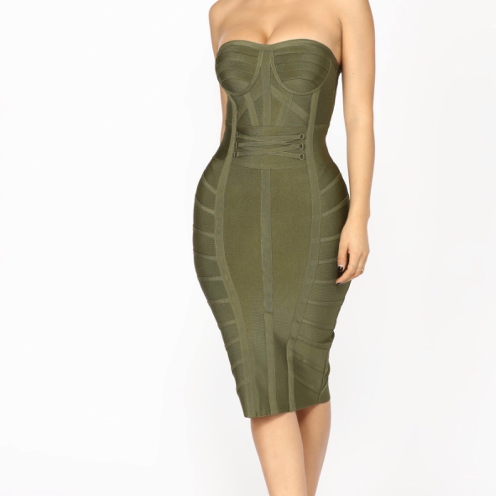 Olive dress